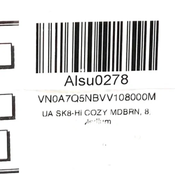 VANS Sk8-Hi Cozy Hug Biscotti Shoes Suede Sneakers Casual Women Size VN0A7Q5NBVV - Picture 10 of 11